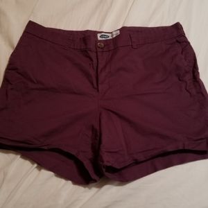 Purple shorts
